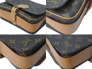 LOUIS VUITTON ルイヴィトン カルトシエールMM ショルダーバッグ M51253 モノグラム ブラウン 良品 中古 57190