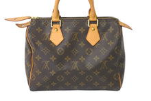 Load image into Gallery viewer, LOUIS VUITTON ルイヴィトン ハンドバッグ M41109 スピーディ25 モノグラム ブラウン ゴールド金具 美品 中古 57194