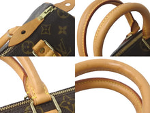 Load image into Gallery viewer, LOUIS VUITTON ルイヴィトン ハンドバッグ M41109 スピーディ25 モノグラム ブラウン ゴールド金具 美品 中古 57194
