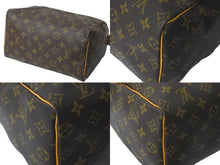 Load image into Gallery viewer, LOUIS VUITTON ルイヴィトン ハンドバッグ M41109 スピーディ25 モノグラム ブラウン ゴールド金具 美品 中古 57194