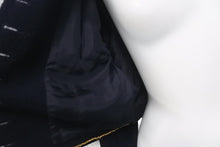 Load image into Gallery viewer, 極美品 CHANEL シャネル セーラー ツイード ジャケット ネイビー ショート丈 テーラード ゴールド金具 アウター 中古 57201