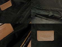 Load image into Gallery viewer, Christian Dior クリスチャンディオール ハンドバッグ トロッター サドルポーチ キャンバス MC1001 ゴールド金具 美品 中古 57202