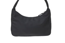 Load image into Gallery viewer, PRADA プラダ ハンドバッグ ワンショルダーバッグ テスート 三角ロゴプレート ナイロン ブラック シルバー金具 美品 中古 57206