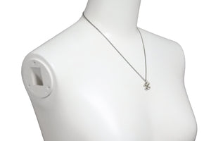 極美品 CHANEL シャネル ネックレス アクセサリー シルバー ココマーク F12V ラインストーン GP 中古 57209
