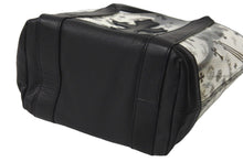 Load image into Gallery viewer, 極美品 CHROME HEARTS クロムハーツ ハンドバッグ セメタリークロス クリア ミニバッグ ブラック レザー ビニール 中古 57228