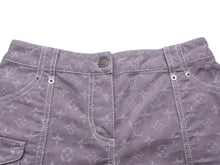 Load image into Gallery viewer, LOUIS VUITTON ルイヴィトン デニムパンツ クロップドジーンズ モノグラムデニム サイズ34 RW071W WKPA03CF7 美品 中古 57232