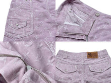 Load image into Gallery viewer, LOUIS VUITTON ルイヴィトン デニムパンツ クロップドジーンズ モノグラムデニム サイズ34 RW071W WKPA03CF7 美品 中古 57232