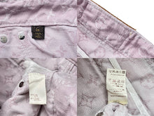 Load image into Gallery viewer, LOUIS VUITTON ルイヴィトン デニムパンツ クロップドジーンズ モノグラムデニム サイズ34 RW071W WKPA03CF7 美品 中古 57232