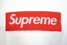 Load image into Gallery viewer, Supreme シュプリーム 21FW ボックスロゴ スウェット パーカー ホワイト トップス フーディ サイズL 美品 中古 57234