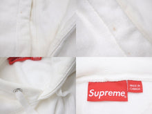 Load image into Gallery viewer, Supreme シュプリーム 21FW ボックスロゴ スウェット パーカー ホワイト トップス フーディ サイズL 美品 中古 57234