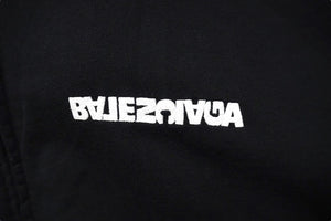 [USED/中古]BALENCIAGA バレンシアガ パーカー Ru Paul Charles TURN ZIP-UP HOODIE ブラック L 674728 Bランク 中古 57237
