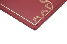 Load image into Gallery viewer, 極美品 Cartier カルティエ カードケース ガーランド ドゥ カルティエ L3001717 レッド カーフレザー 中古 57244