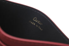Load image into Gallery viewer, 極美品 Cartier カルティエ カードケース ガーランド ドゥ カルティエ L3001717 レッド カーフレザー 中古 57244