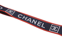 Load image into Gallery viewer, CHANEL シャネル スポーツライン ネック ストラップ ココマーク ロゴ ネイビー レッド ホワイト 美品 中古 57245