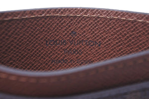 新品未使用 LOUIS VUITTON ルイヴィトン カードケース M61733 ポルト カルトサーンプル ブラウン 中古 57246