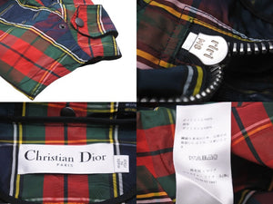 Christian Dior クリスチャンディオール アノラックパーカー タータンチェック 伊勢丹限定 19AW S 957C03A2858 美品 中古 57261