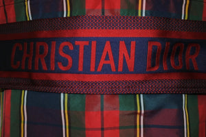 Christian Dior クリスチャンディオール アノラックパーカー タータンチェック 伊勢丹限定 19AW S 957C03A2858 美品 中古 57261