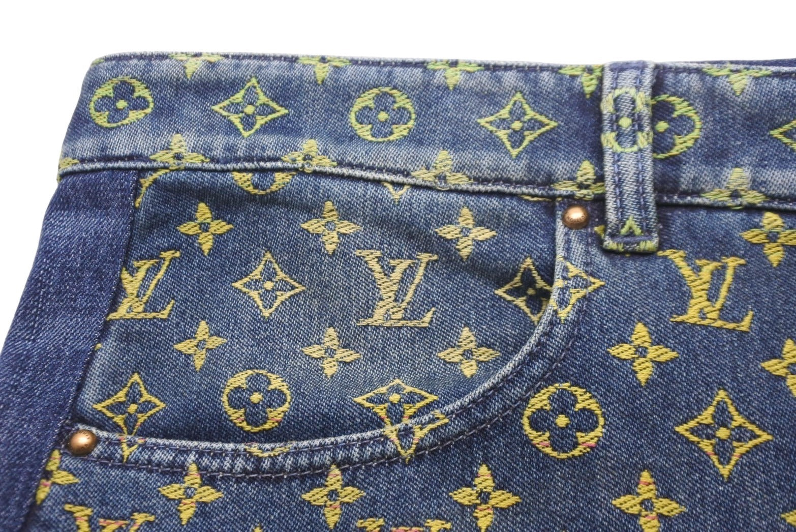 極美品 LOUIS VUITTON ルイヴィトン ショートパンツ RM231 YM4