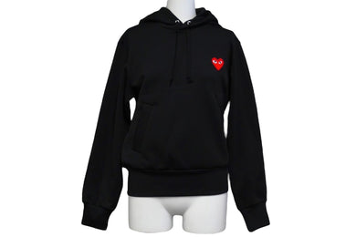 未使用 プレイコムデギャルソン PLAY COMME des GARCONS パーカー AZT-173 ブラック タグ付き 中古 57267