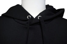 Load image into Gallery viewer, 未使用 プレイコムデギャルソン PLAY COMME des GARCONS パーカー AZT-173 ブラック タグ付き 中古 57267