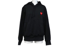 Load image into Gallery viewer, 未使用 プレイコムデギャルソン PLAY COMME des GARCONS パーカー L AZT-173 ブラック タグ付き 中古 57269