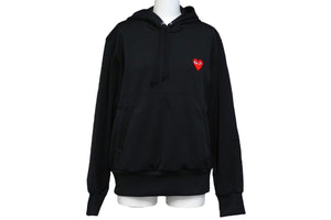 未使用 プレイコムデギャルソン PLAY COMME des GARCONS パーカー L AZT-173 ブラック タグ付き 中古 57269