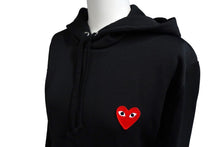 Load image into Gallery viewer, 未使用 プレイコムデギャルソン PLAY COMME des GARCONS パーカー L AZT-173 ブラック タグ付き 中古 57269
