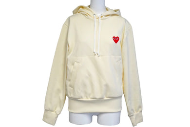 未使用 プレイコムデギャルソン PLAY COMME des GARCONS パーカー AZT-173 イエロー M タグ付き 中古 57270
