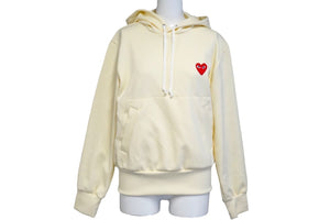 未使用 プレイコムデギャルソン PLAY COMME des GARCONS パーカー AZT-173 イエロー M タグ付き 中古 57270