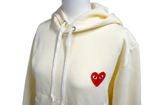Load image into Gallery viewer, 未使用 プレイコムデギャルソン PLAY COMME des GARCONS パーカー AZT-173 イエロー M タグ付き 中古 57270