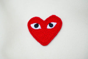 未使用 プレイコムデギャルソン PLAY COMME des GARCONS パーカー AZT-173 イエロー M タグ付き 中古 57270