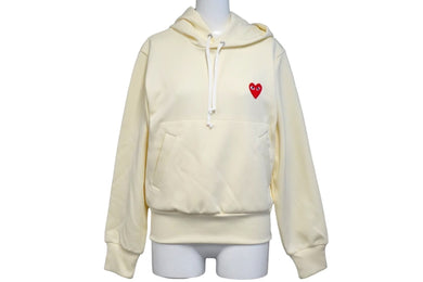 未使用 プレイコムデギャルソン PLAY COMME des GARCONS パーカー AZT-173 イエロー S タグ付き 中古 57271