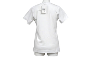 極美品 プレイコムデギャルソン PLAY COMME des GARCONS Tシャツ AZ-T281 ホワイト S タグ付き 中古 57278