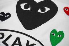 Load image into Gallery viewer, 極美品 プレイコムデギャルソン PLAY COMME des GARCONS Tシャツ AZ-T281 ホワイト S タグ付き 中古 57278