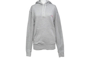 未使用 メゾンキツネ MAISON KITSUNE パ―カー 2023SS グレー トリコロールパッチ タグ付き 中古 57281