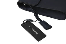 Load image into Gallery viewer, 新品未使用品 DOLCE&amp;GABBANA ドルチェアンドガッバーナ クラッチバッグ セカンドバッグ レザー ネイビー シルバー金具 中古 57289
