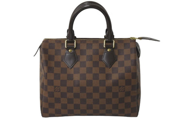 極美品 LOUIS VUITTON ルイヴィトン ハンドバッグ スピーディ25 N41532 ダミエキャンバス 定価228800円 中古 57291