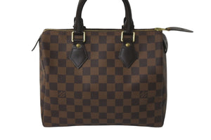 極美品 LOUIS VUITTON ルイヴィトン ハンドバッグ スピーディ25 N41532 ダミエキャンバス 定価228800円 中古 57291