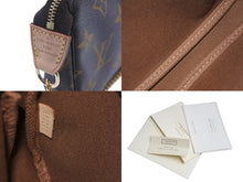 Load image into Gallery viewer, 新品同様 LOUIS VUITTON ルイヴィトン ポーチ M58009 モノグラム ミニポシェット アクセソワール ブラウン ゴールド金具 中古 57293