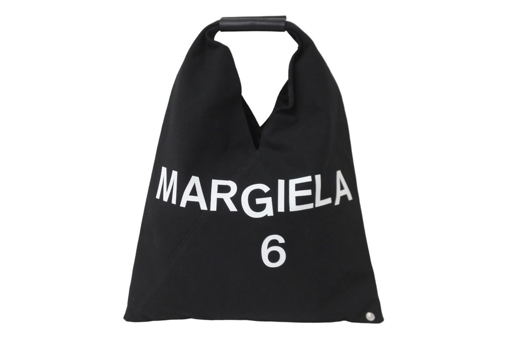 MM6 Maison Margiela エムエムシックス ジャパニーズ トートバッグ ブラック キャンバス S54WD0043 P4537 美品 中古 57294