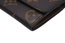 Load image into Gallery viewer, LOUIS VUITTON ルイヴィトン コインケース 小銭入れ ポルト モネ プラ M61930 モノグラム ブラウン ゴールド金具 美品 中古 57306