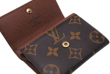 Load image into Gallery viewer, LOUIS VUITTON ルイヴィトン コインケース 小銭入れ ポルト モネ プラ M61930 モノグラム ブラウン ゴールド金具 美品 中古 57306