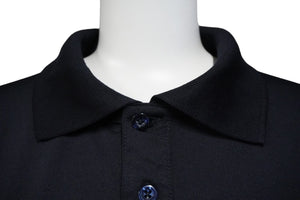 オーデマピゲ AUDEMARS PIGUET ポロシャツ ネイビー Ｌ ポリエステル ロゴ 刺繍 美品 中古 57322