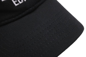 VETEMENTS ヴェトモン ベースボールキャップ 帽子 ロゴ UE51CA700B 2021年春夏 コットン ブラック ホワイト 美品 中古 57330