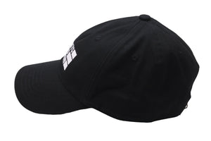 VETEMENTS ヴェトモン ベースボールキャップ 帽子 ロゴ UE51CA700B 2021年春夏 コットン ブラック ホワイト 美品 中古 57330