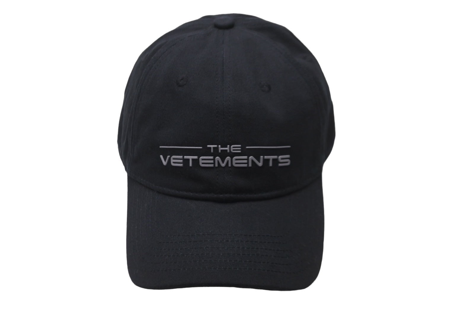 極美品 VETEMENTS ヴェトモン ベースボールキャップ 帽子 ロゴ