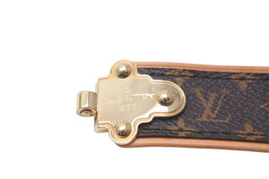 LOUIS VUITTON ルイヴィトン ブレスレット モノグラム ブラスレ セイブイット M6611 BC4115 PVC 19 良品 中古 57337