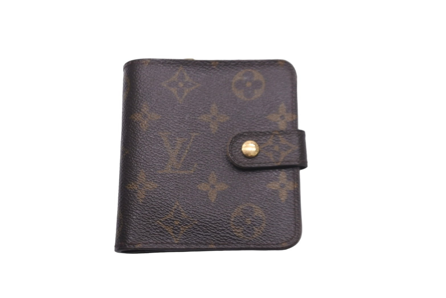 LOUIS VUITTON ルイヴィトン 二つ折り財布 コンパクトジップ 