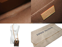 Load image into Gallery viewer, 極美品 LOUIS VUITTON ルイヴィトン ショルダーバッグ M81295 プティットサックプラ モノグラム ブラウン ゴールド金具 中古 57362