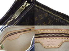 Load image into Gallery viewer, LOUIS VUITTON ルイヴィトン ハンドバッグ ルーピングMM モノグラム M51146 ブラウン ゴールド金具 美品 中古 57366